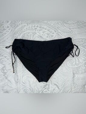 Time and Tru Black Bikini Bottom - Classic Brief